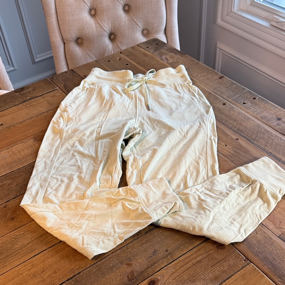Lululemon Athletica Pale green cotton adapted state Joggers Size 2 - Picture 8 of 8